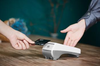 PAX A80 countertop credit card processing machine